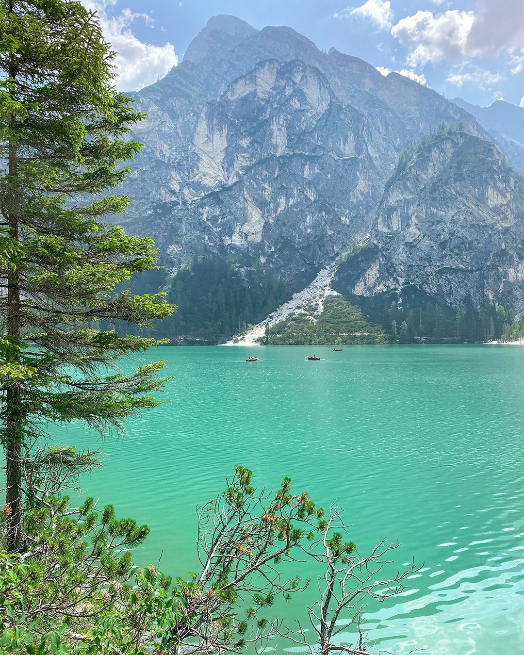 Raggiungere il lago di Braies