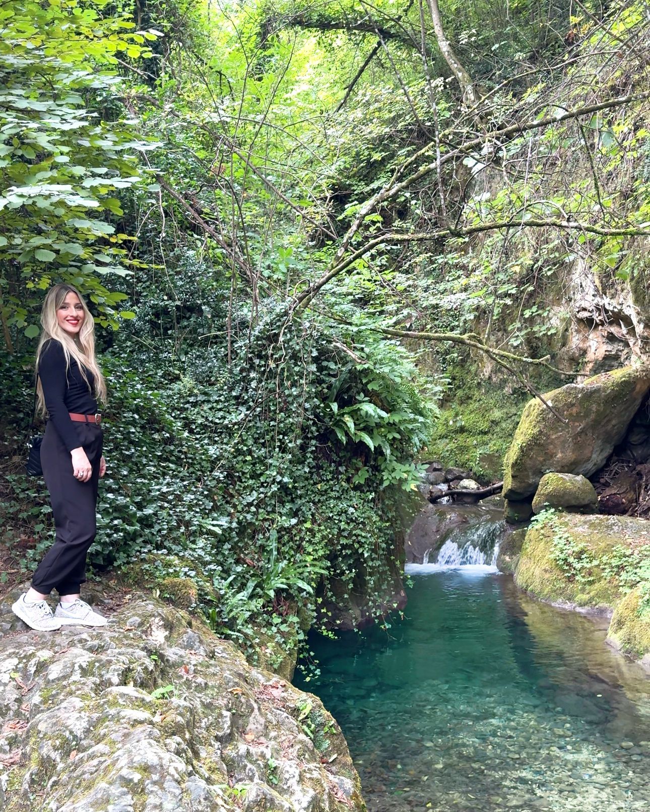 Sorgenti del fiume Alento in Abruzzo