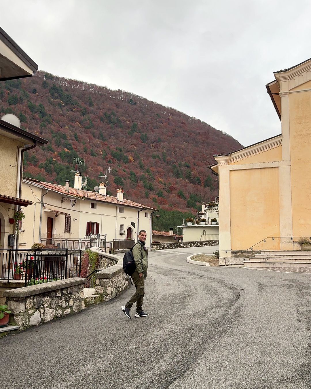 Villetta Barrea in autunno