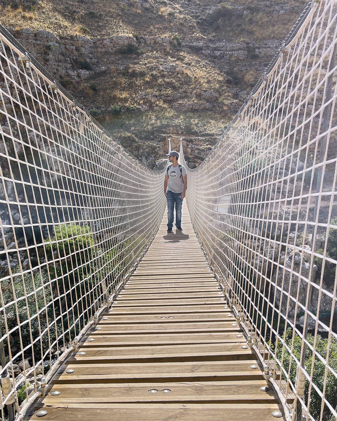 Ponte tibetano Matera