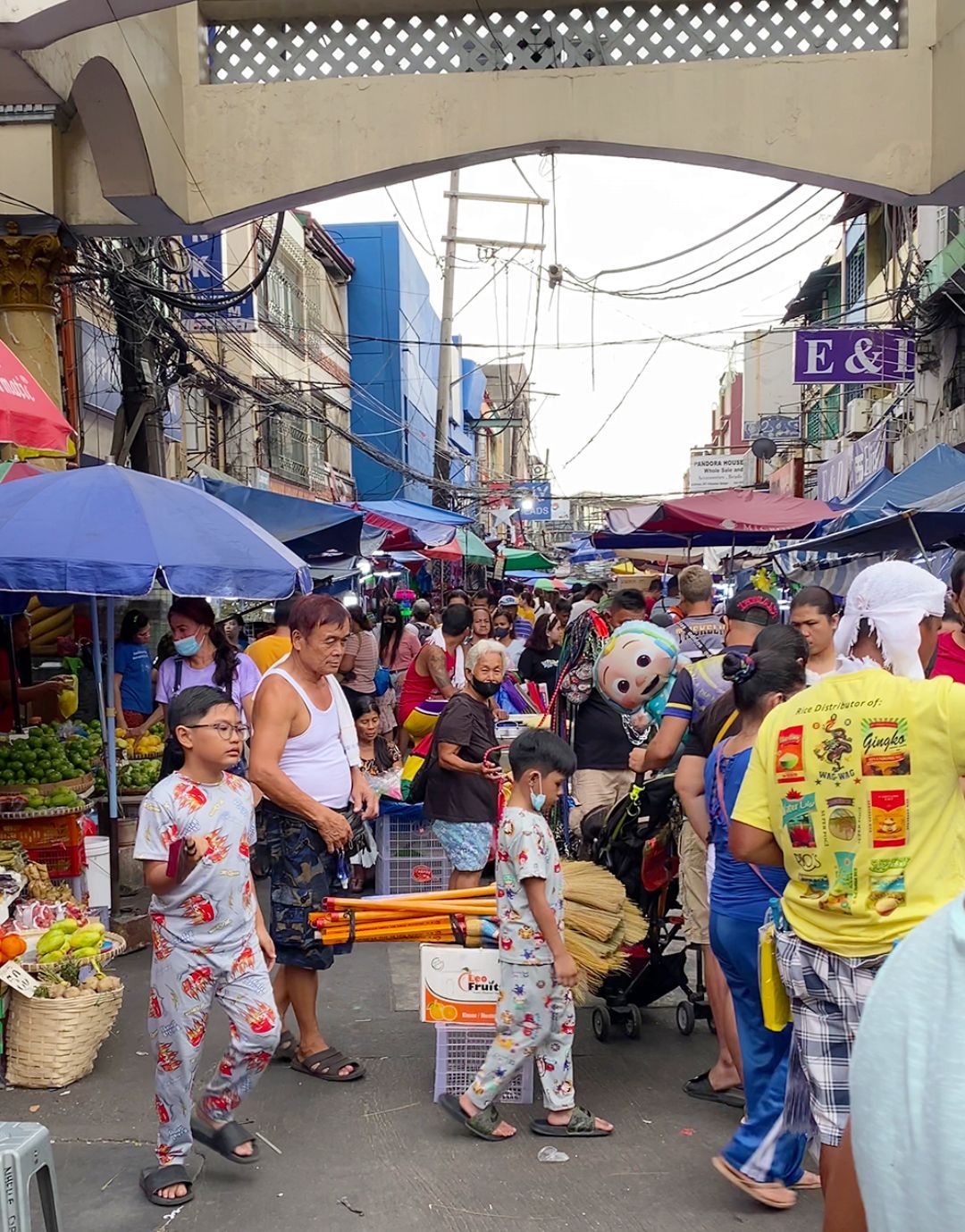 Manila mercato di Quiapo