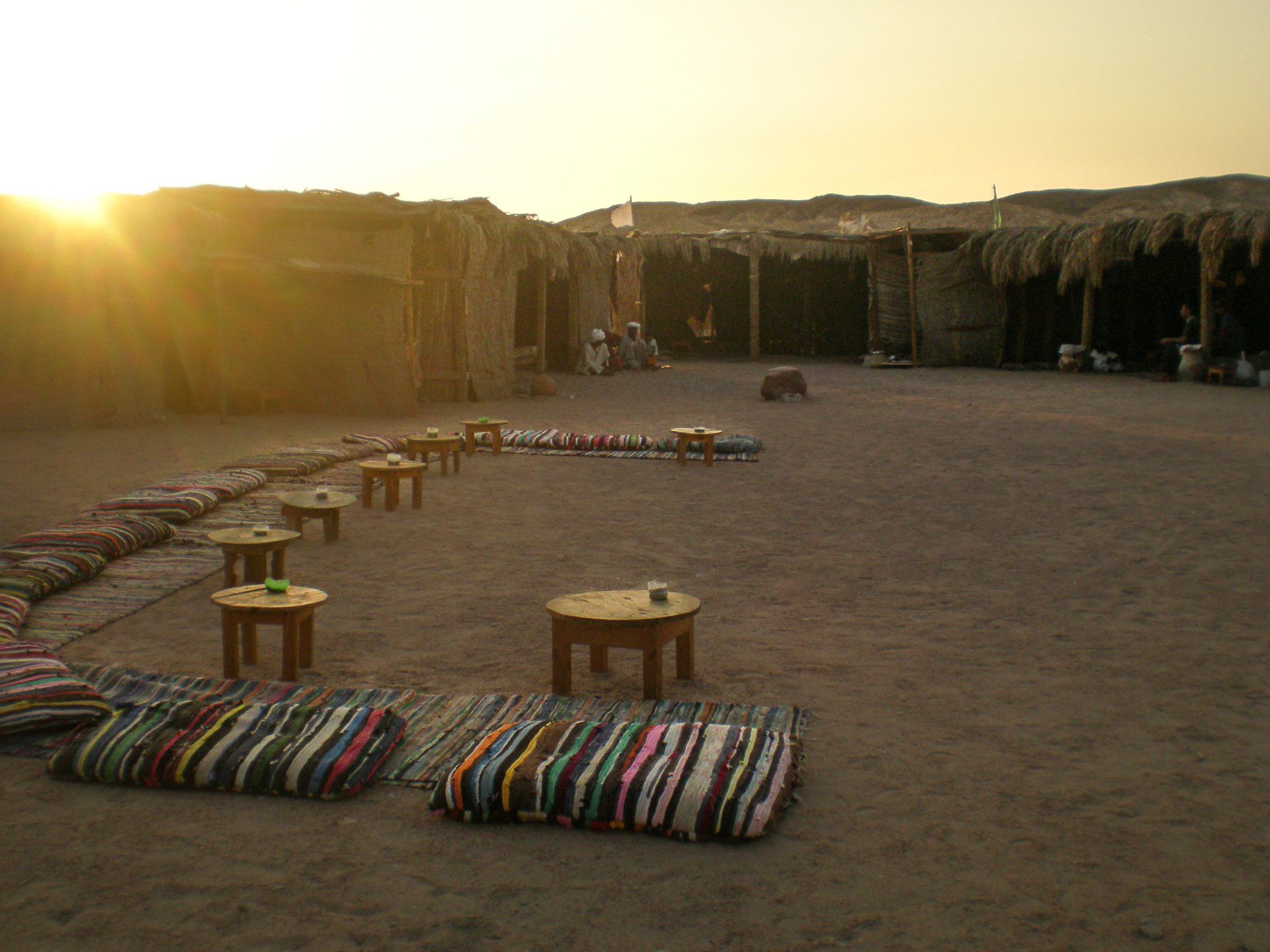 Villaggio beduino nel deserto di Marsa Alam