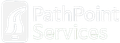 Logo of PathPoint Services: white stylized road graphic in a rounded rectangle next to the company name.