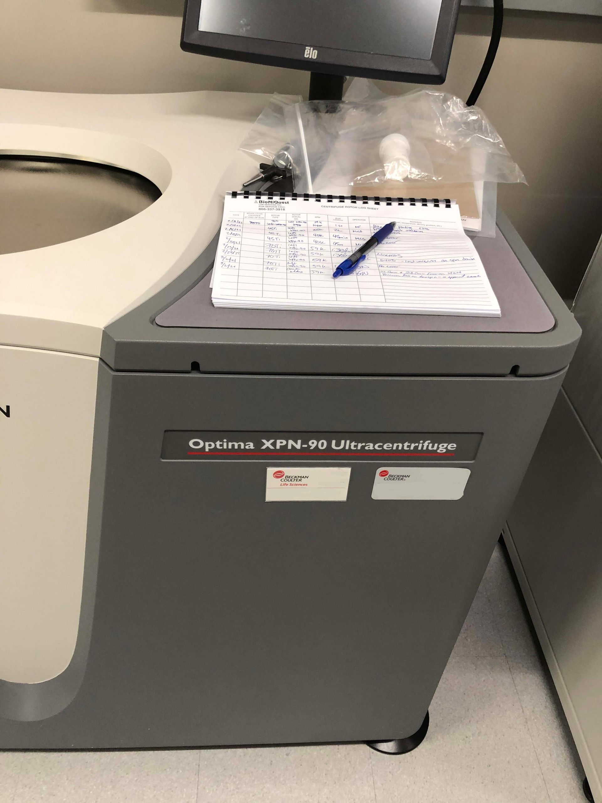 BECKMAN Optima Ultra Centrifuge