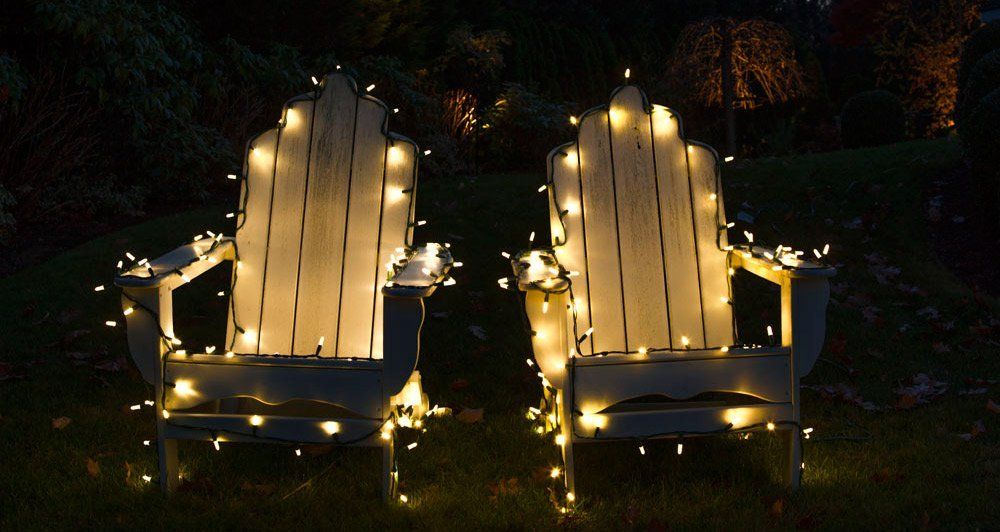 giant chairs decorated