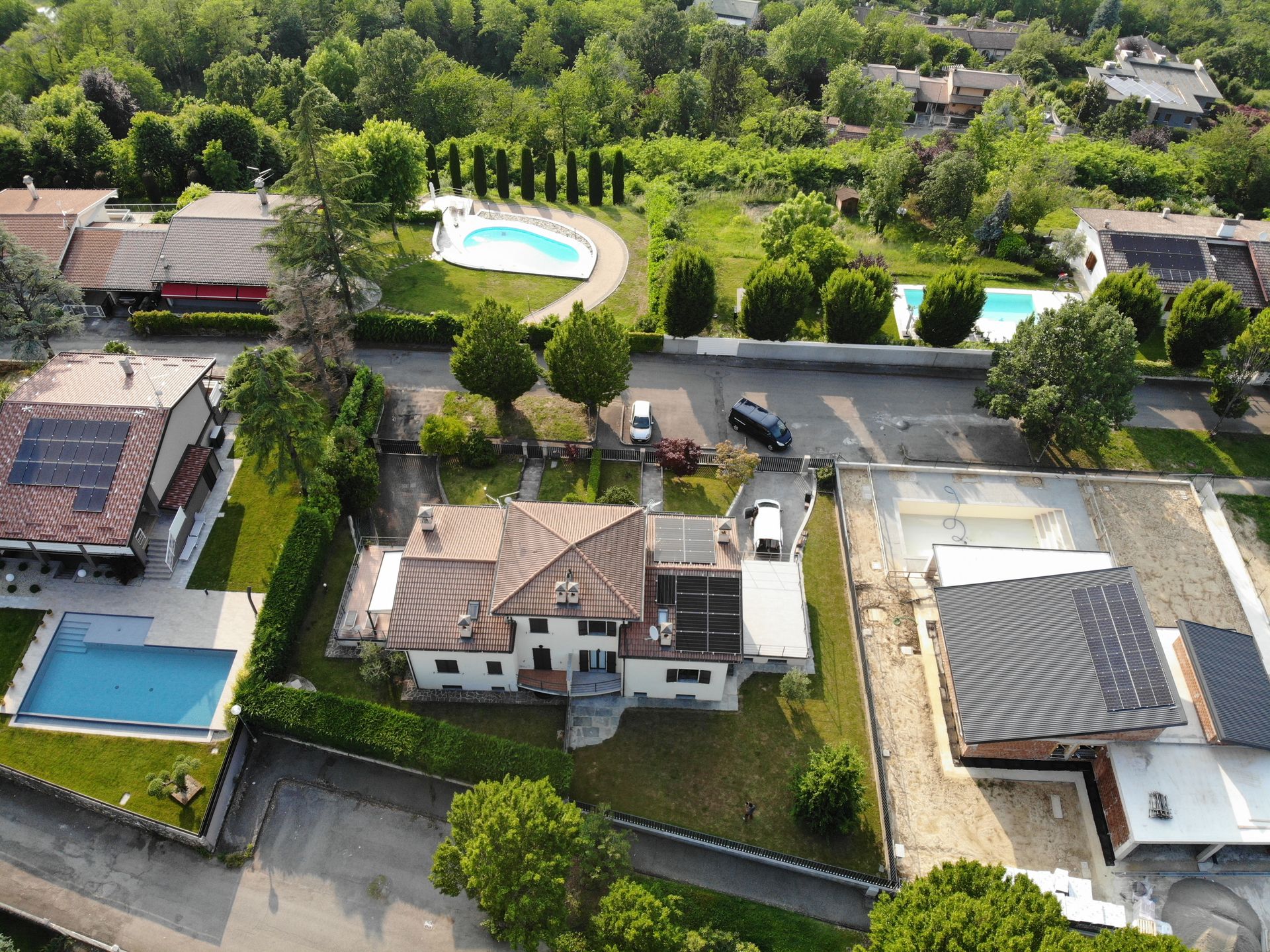 Impianto fotovoltaico domestico Parma Huwaei 10 kW con accumulo