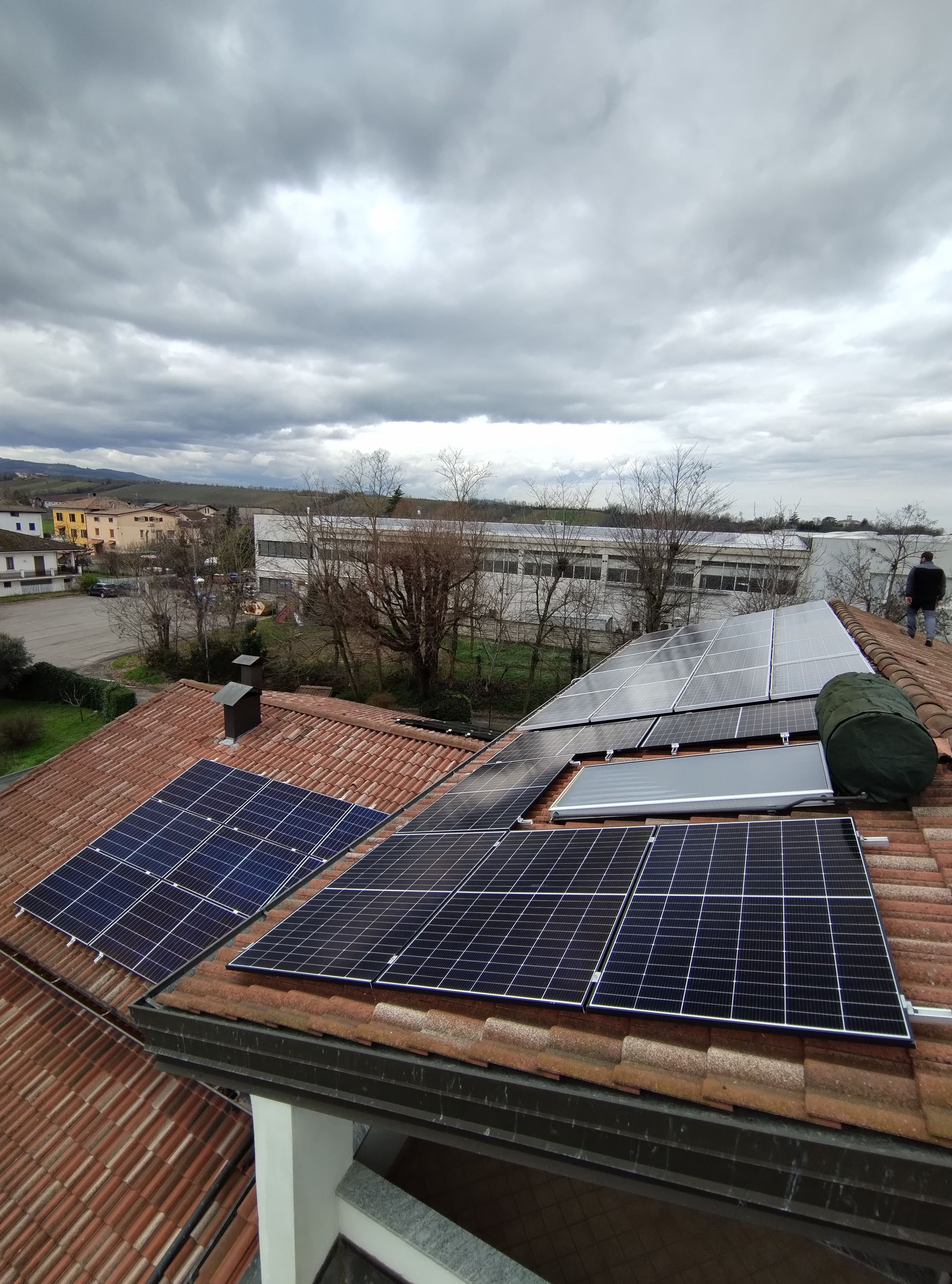 Impianto fotovoltaico industriale 150 kWp Pavia