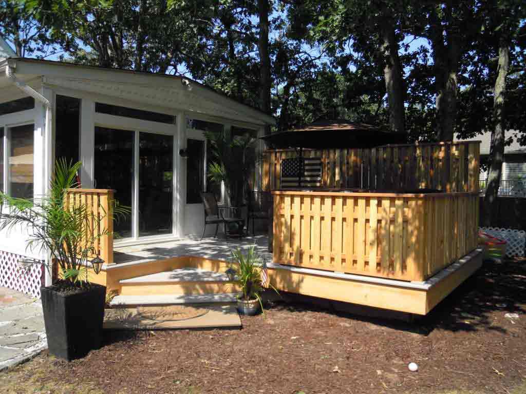 Completed Deck Remodeling - General Contractors in Ocean View, NJ