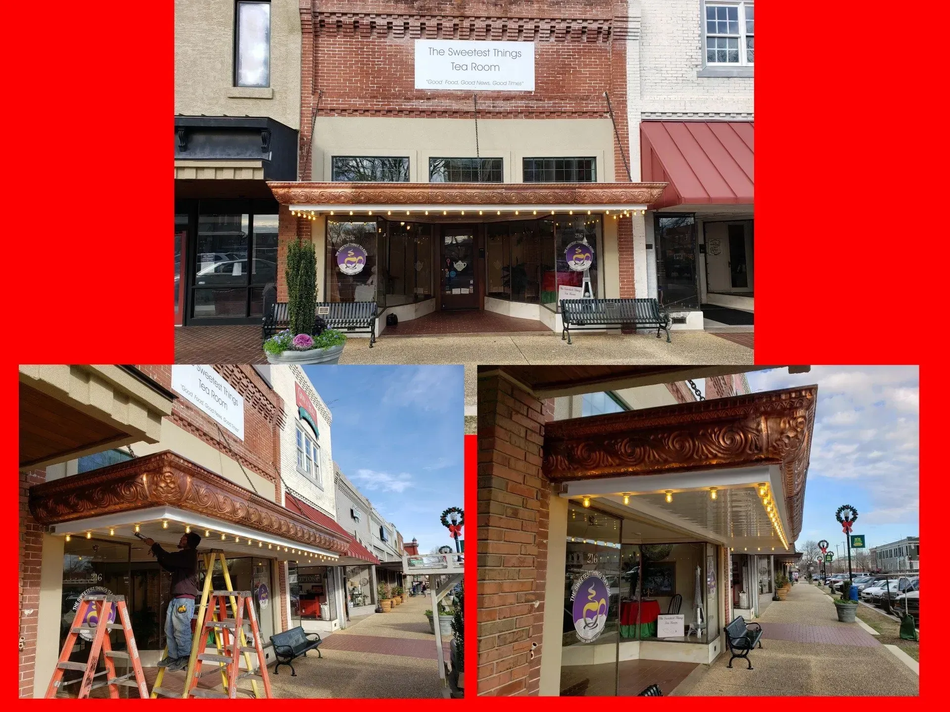 The Sweetest Things Tea Room — Decatur, AL — Evans Awnings
