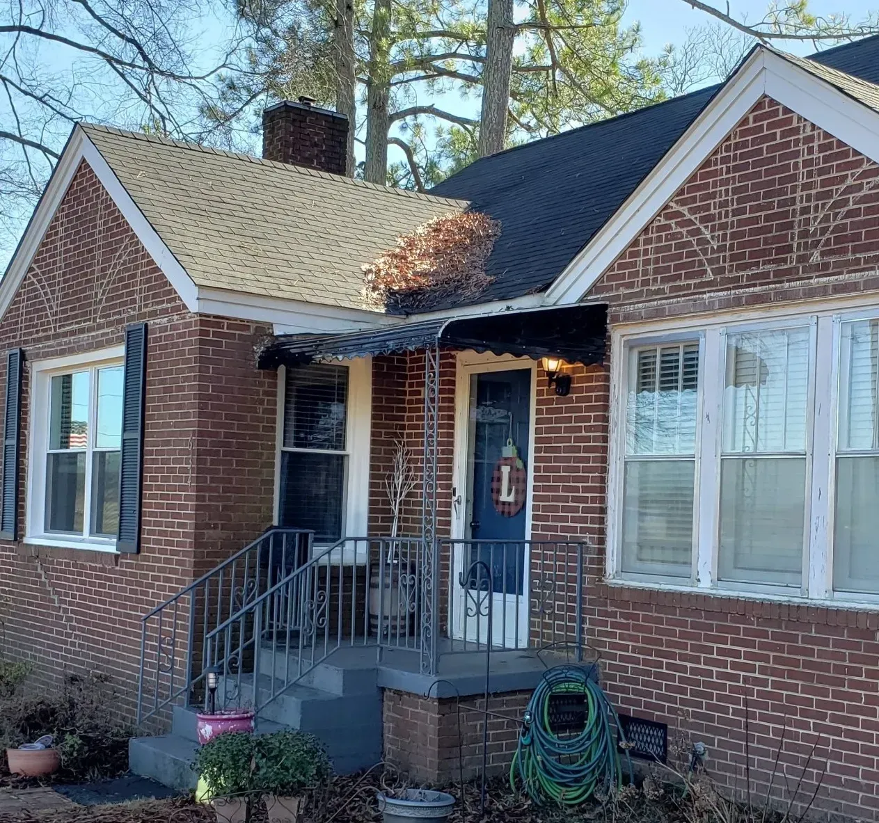 House Black Step Down — Decatur, AL — Evans Awnings