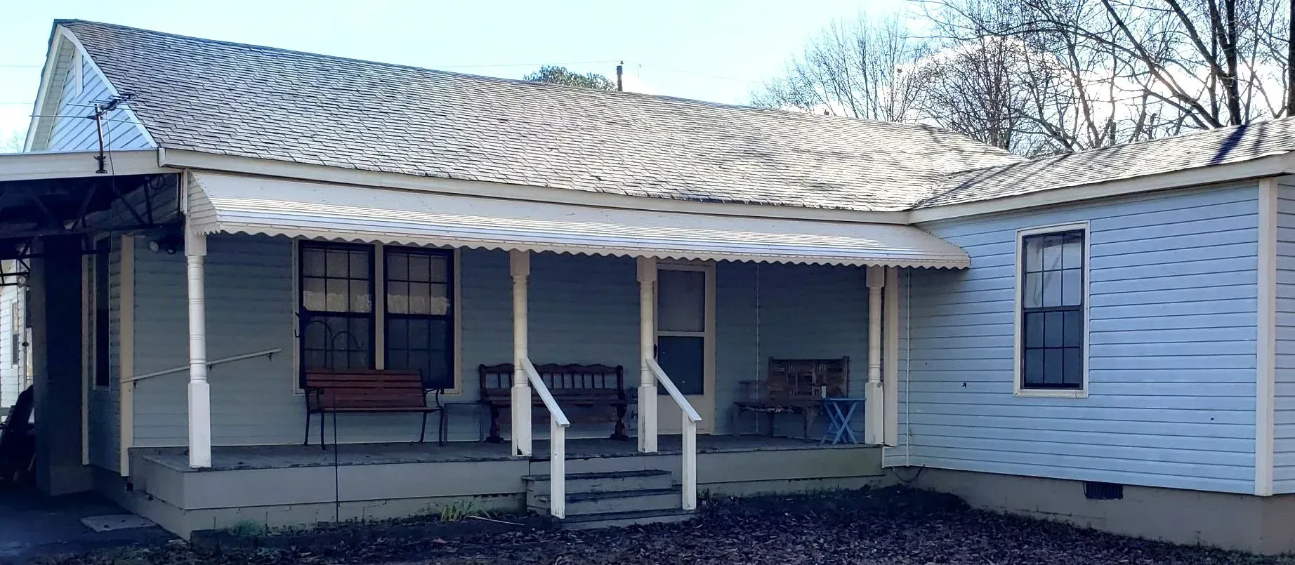 Ivory Step Down — Decatur, AL — Evans Awnings