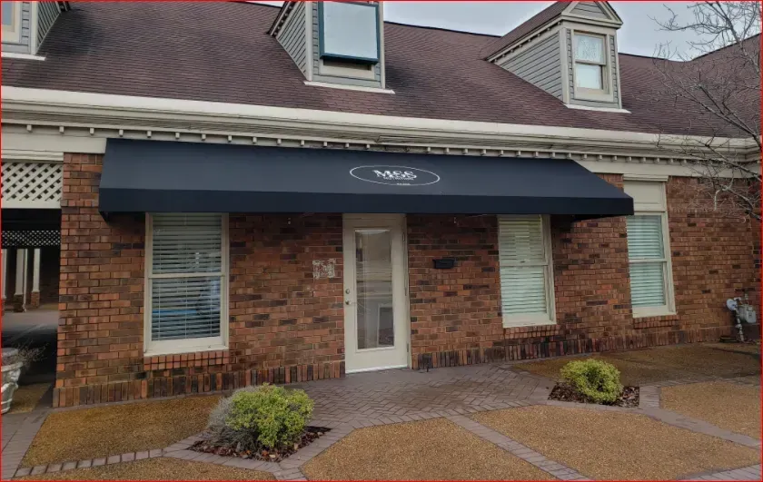 MSS Black Slope Awning — Decatur, AL — Evans Awnings
