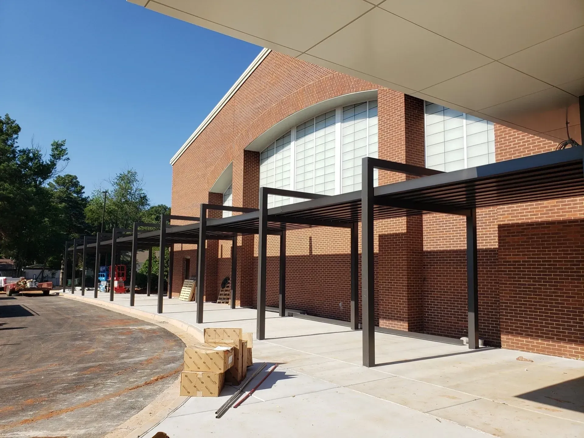 Brown Sidewalk — Decatur, AL — Evans Awnings