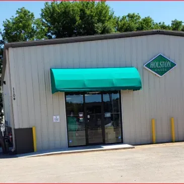 Holston Green Quarter Barrel Awning — Decatur, AL — Evans Awnings