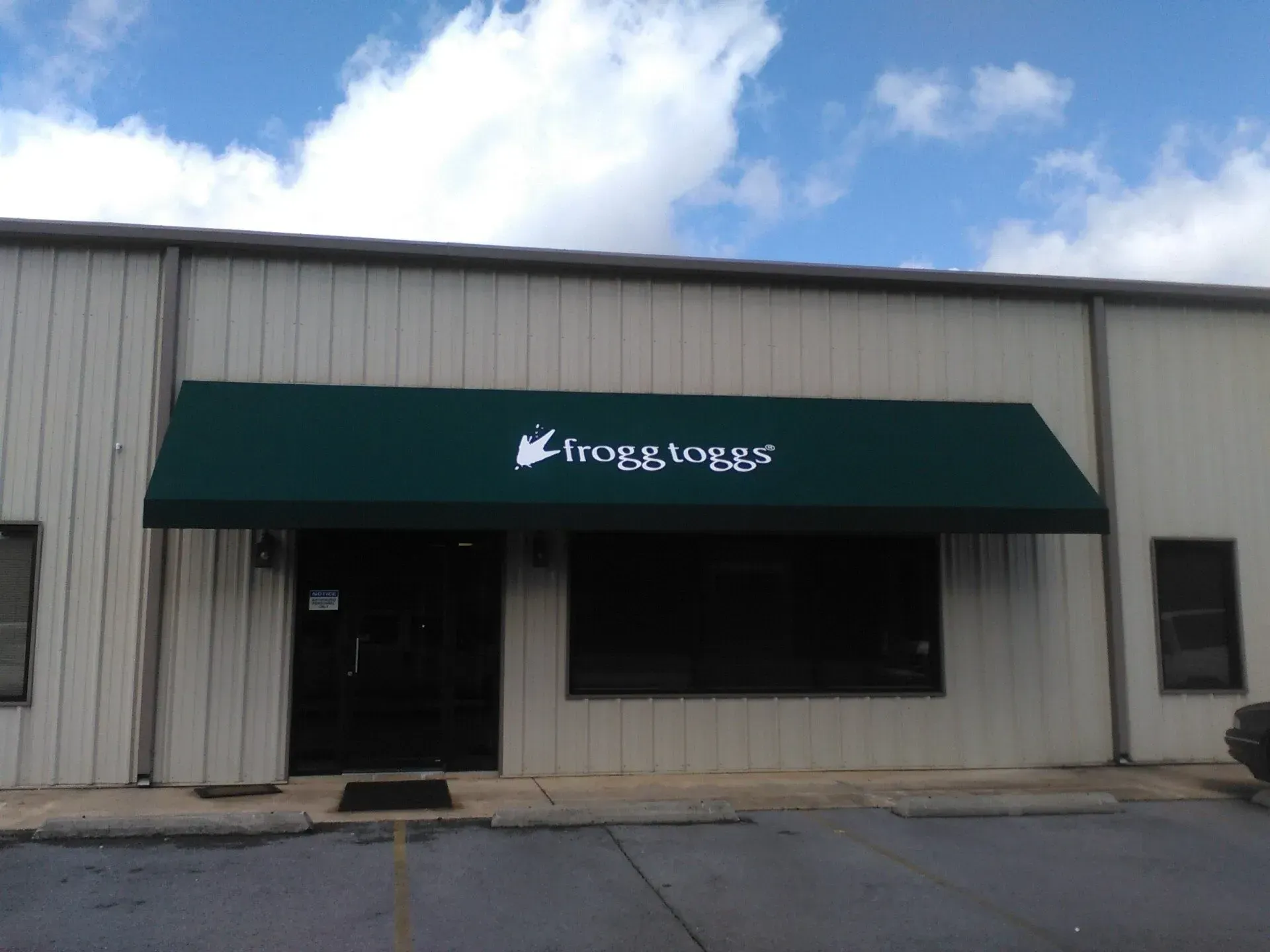 Froggtoggs — Decatur, AL — Evans Awnings