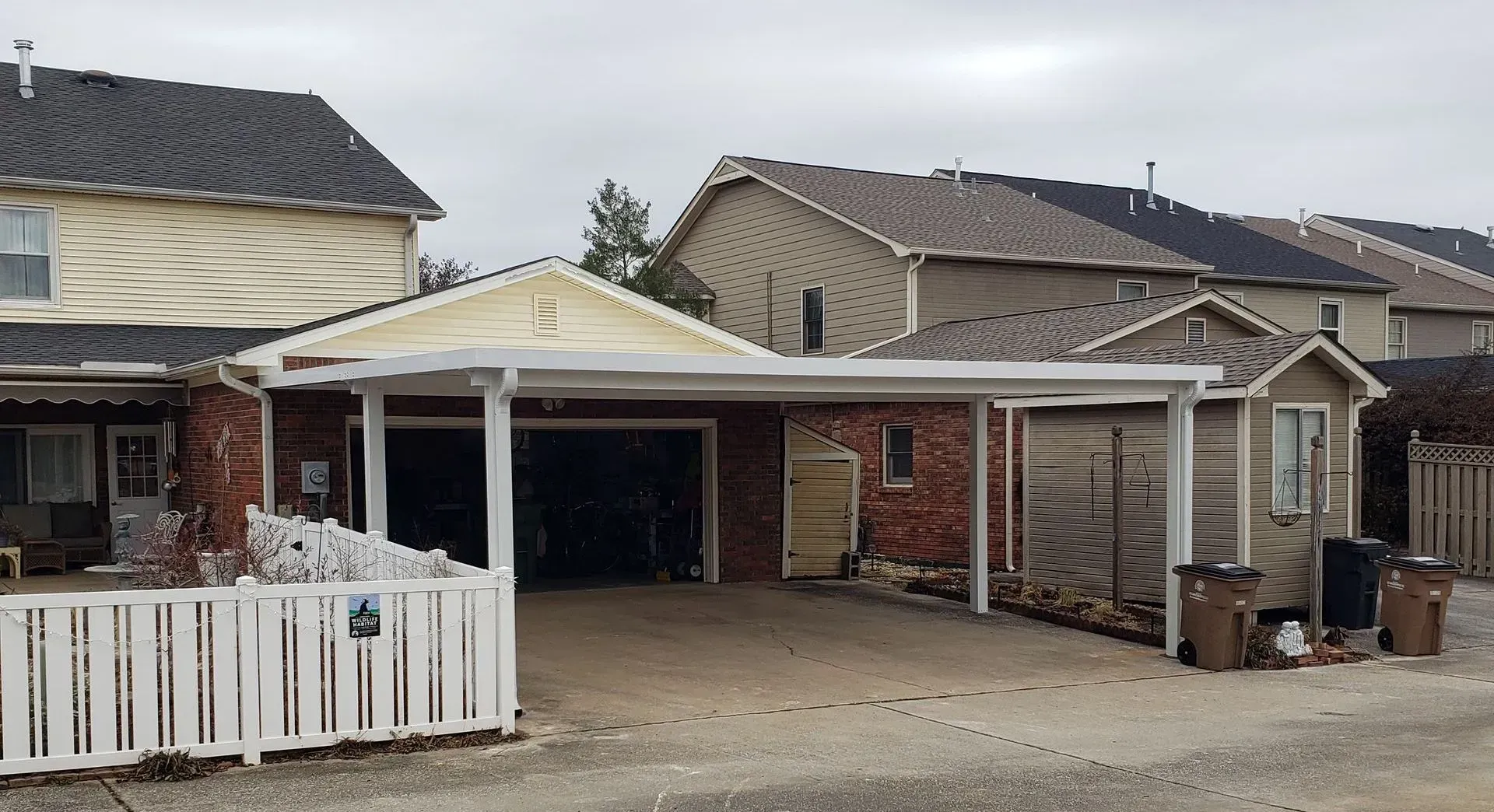 Jones Patio Carport Cover — Decatur, AL — Evans Awnings