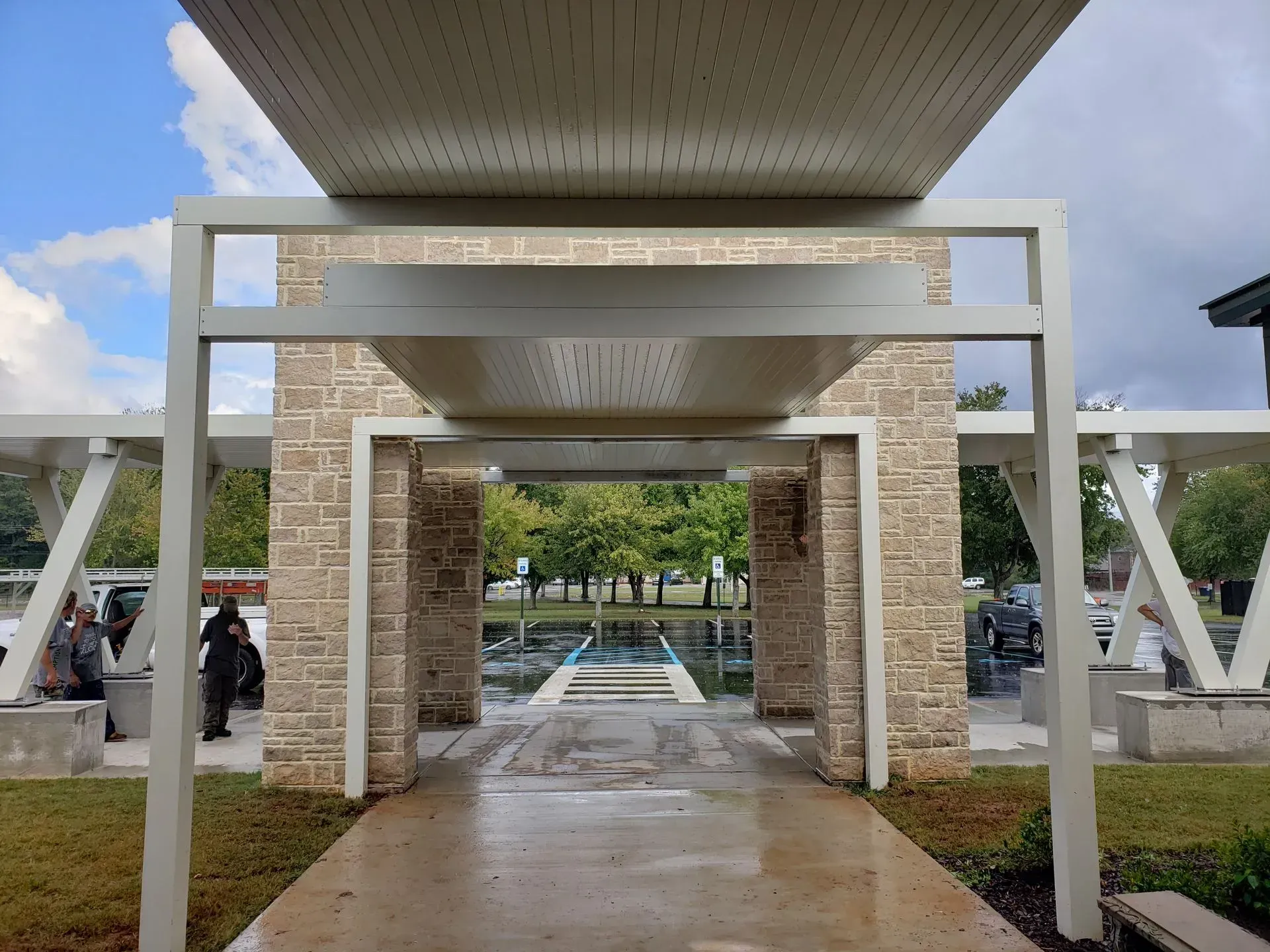 Lynn Fanning Canopy — Decatur, AL — Evans Awnings