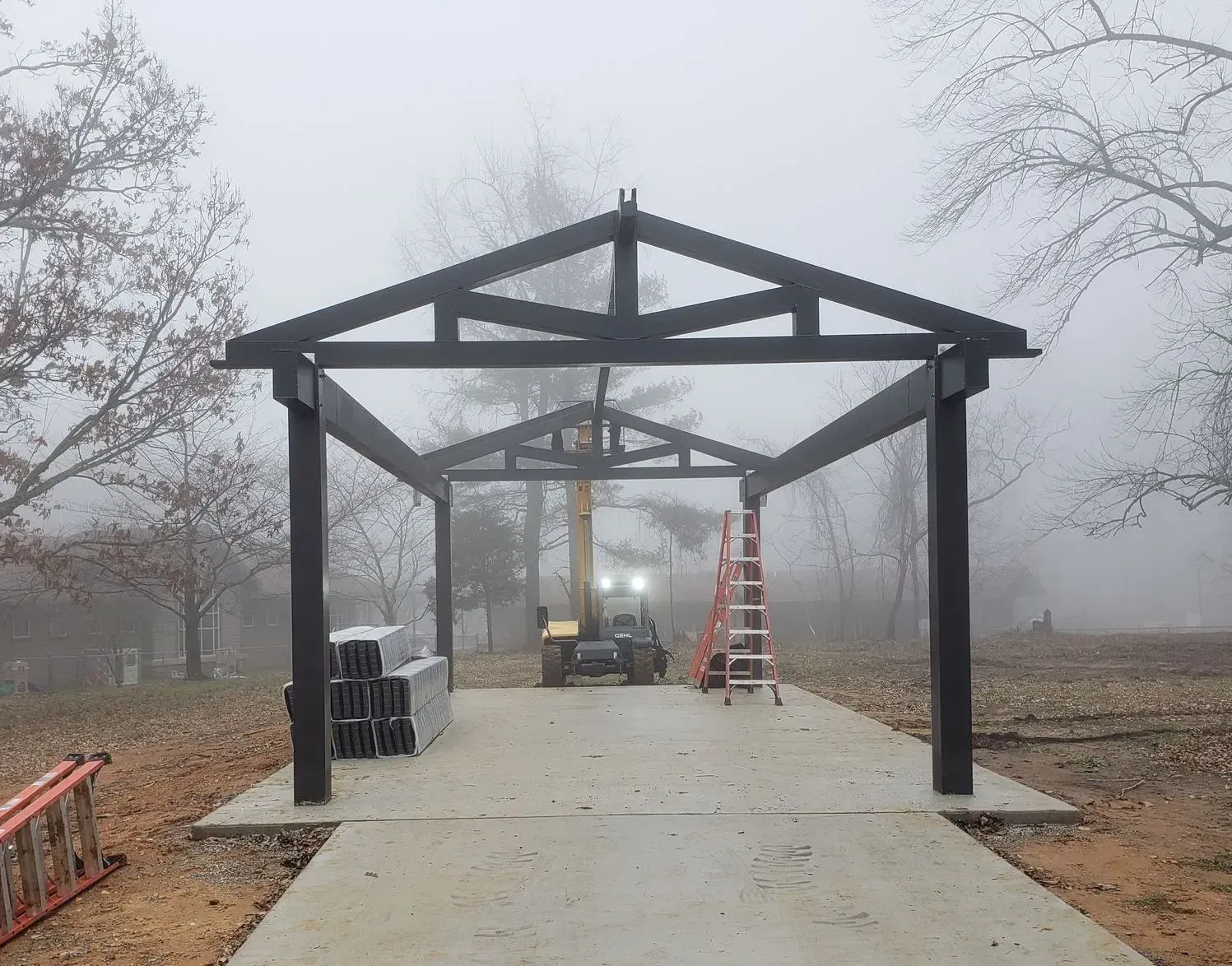 Monte Sano Church Gable — Decatur, AL — Evans Awnings