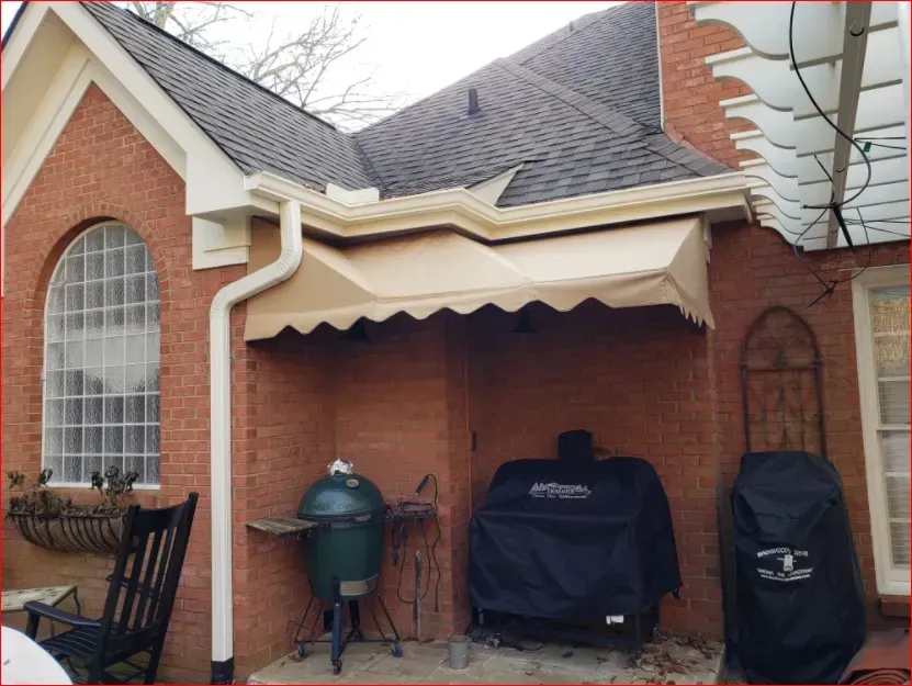 Tan Slope — Decatur, AL — Evans Awnings