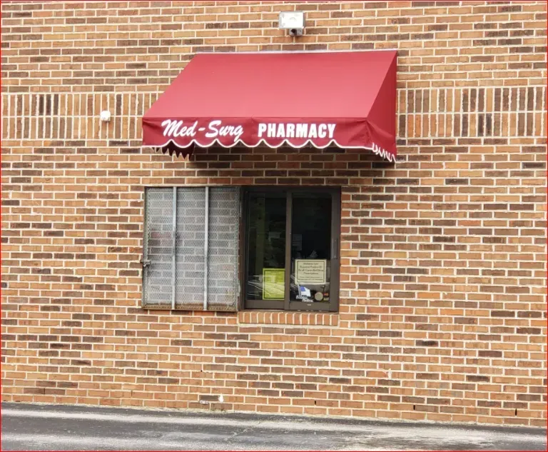 Medsurg Pharmacy — Decatur, AL — Evans Awnings