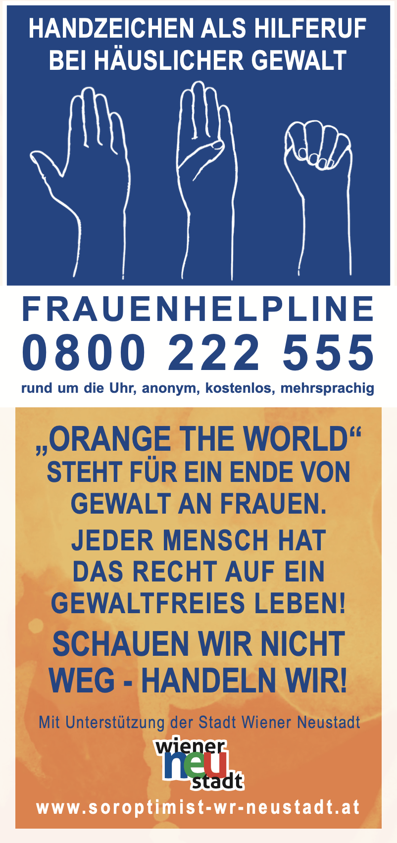 Stoppt gewalt an Frauen