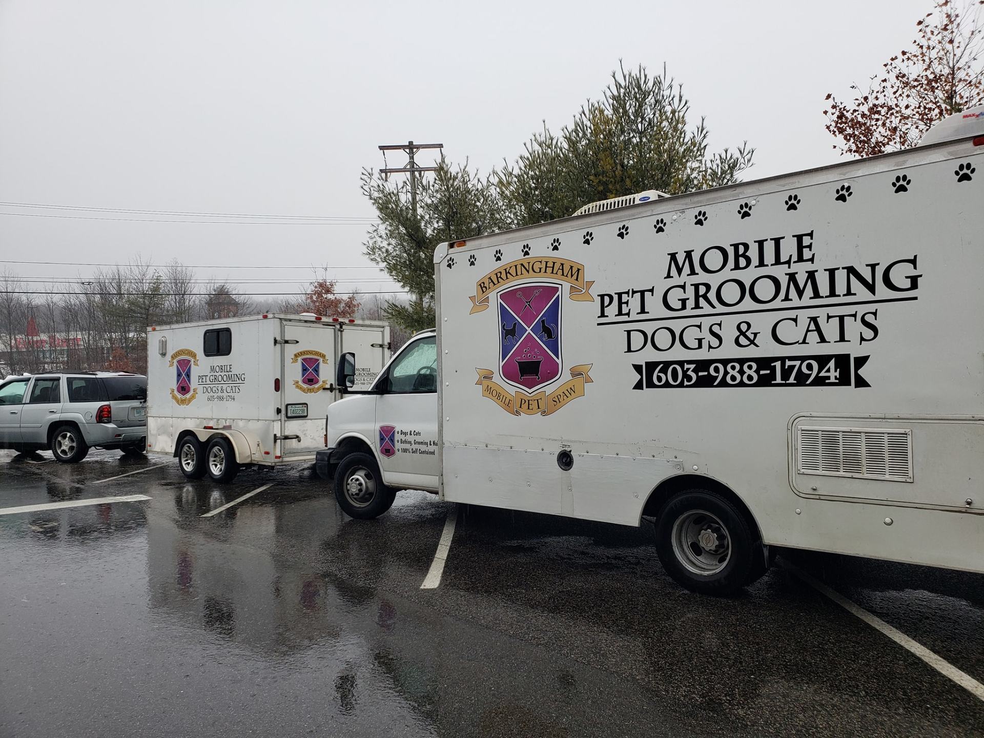 Mobile Pet Spa Service — Barkingham Mobile Pet Spa — Nottingham, NH