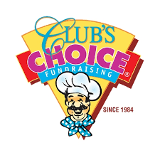 A logo for club 's choice fundraising since 1984