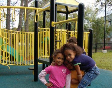 Children enjoying a Community Park