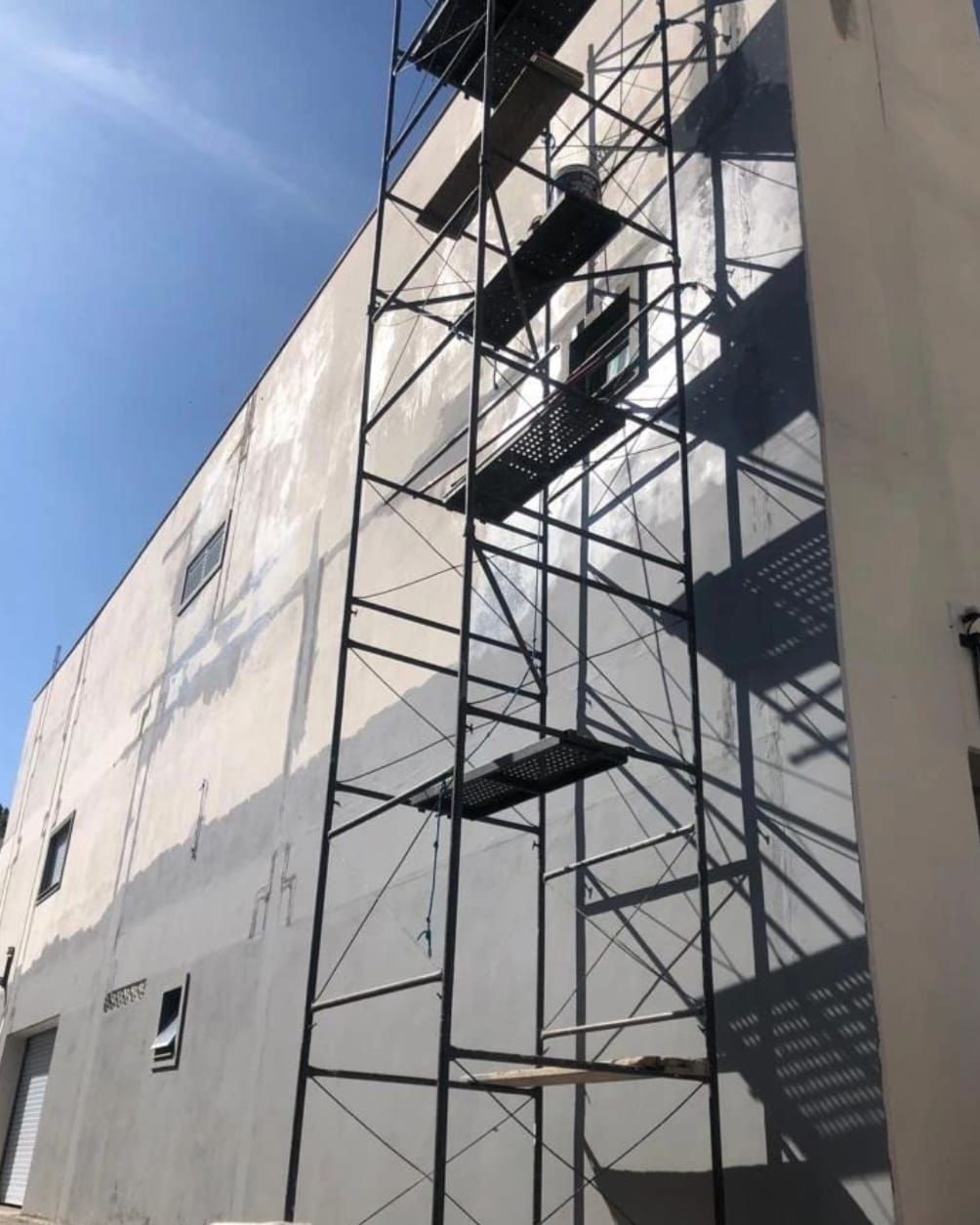 Andaimes para Pinturas na Obra