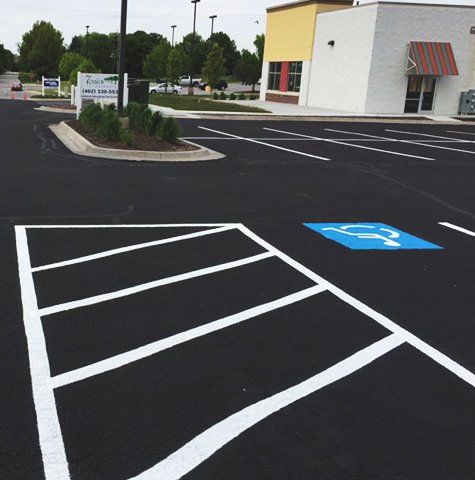 Commercial Paving — Asphalt Striping in Omaha, NE