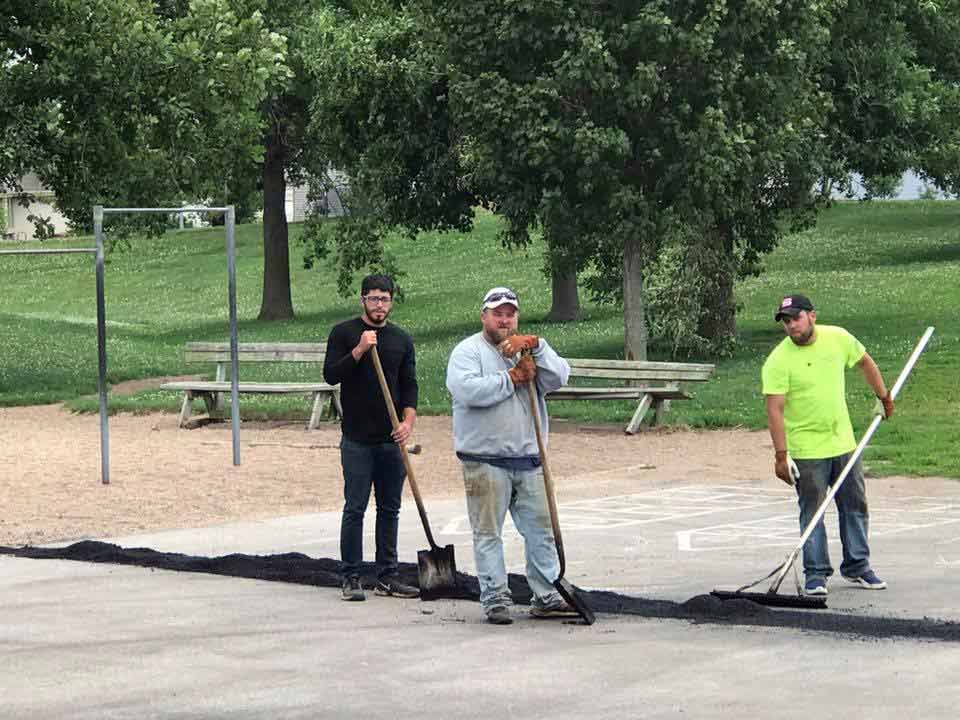 Paving Contractors — Professionals Paving The Road in Omaha, NE