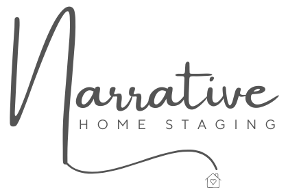 It is a logo for narrative home staging.