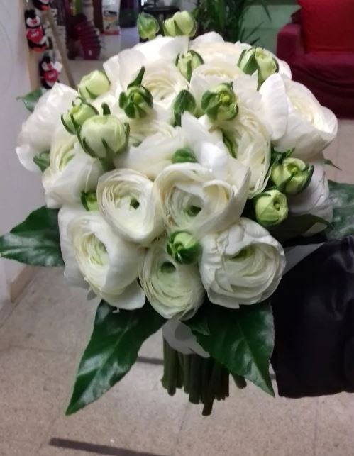 Mazzo di rose bianche