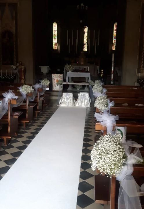 Panche di una chiesa