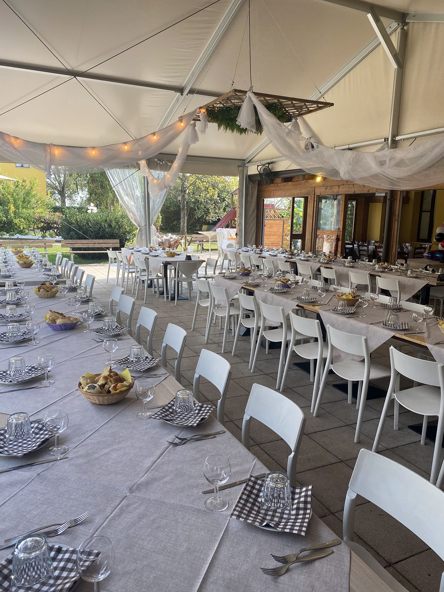 ristorante  cascina nibai esterno