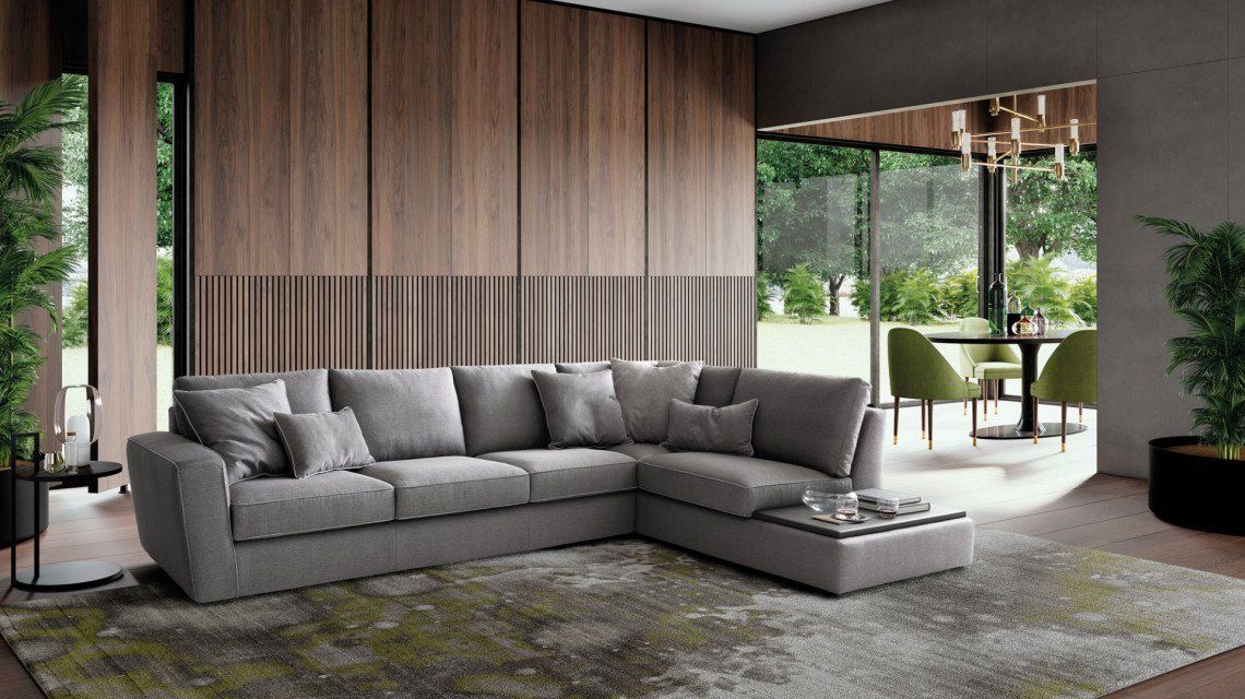 divano angolare per zona giorno