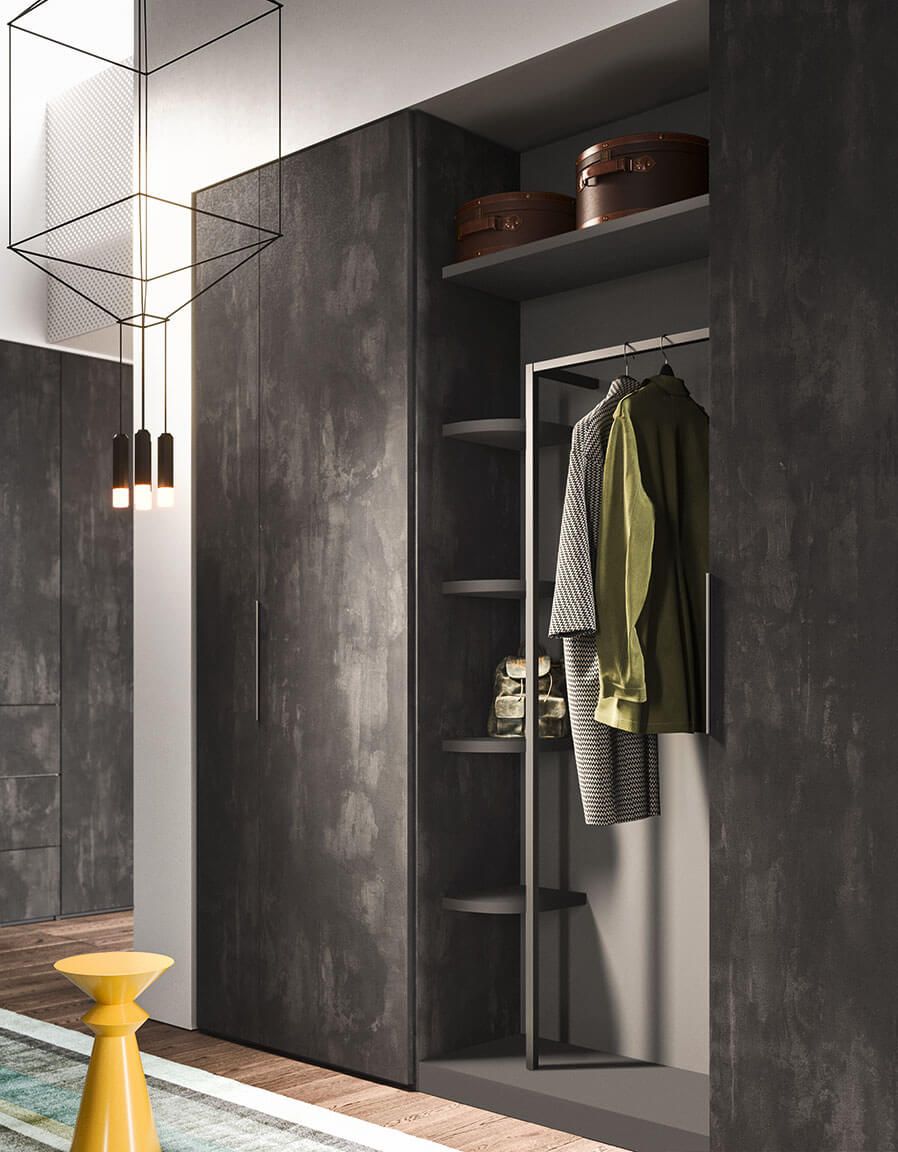 armadio in legno di design