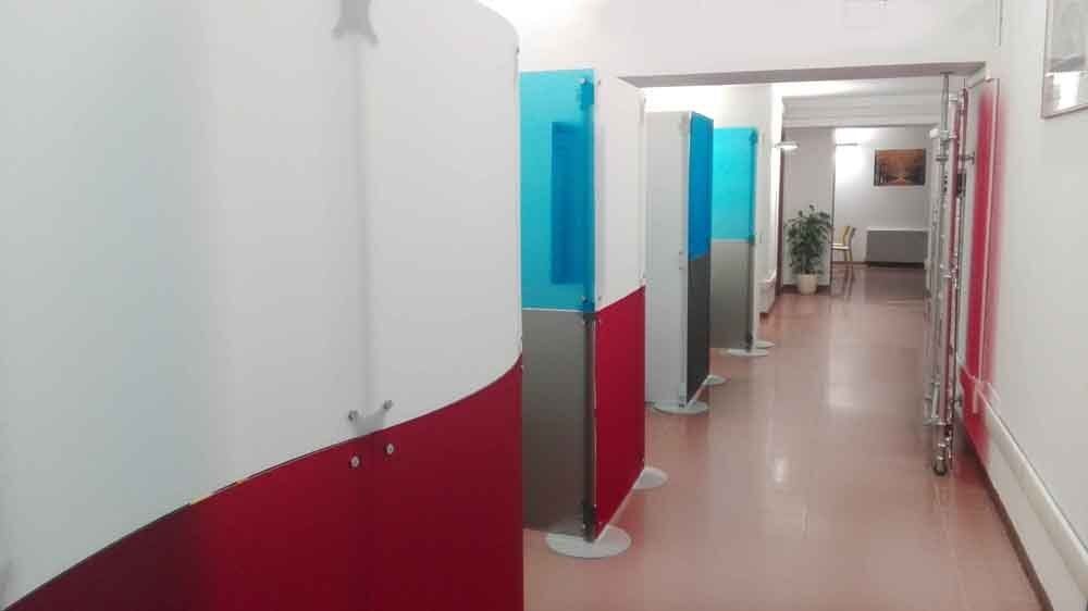 Pareti ad angolo uffici