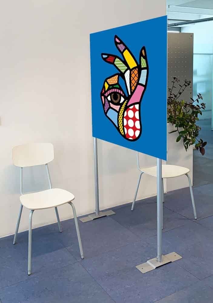 customizable movable partition panel