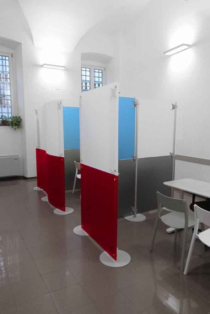 Pareti ad angolo uffici