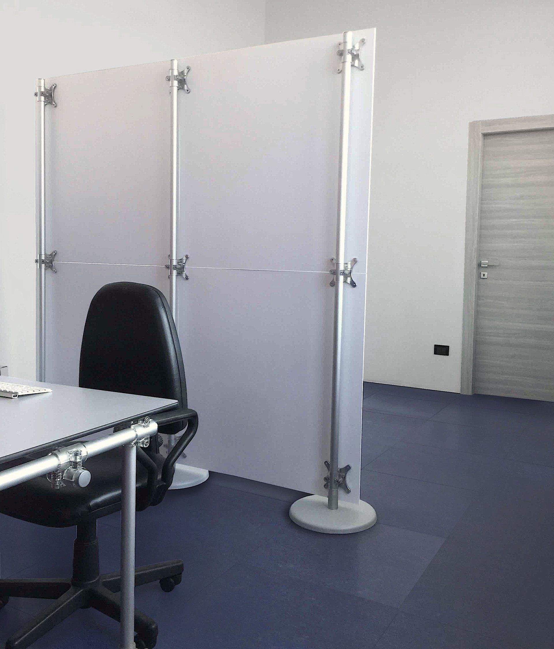 Mobile partition walls for PA