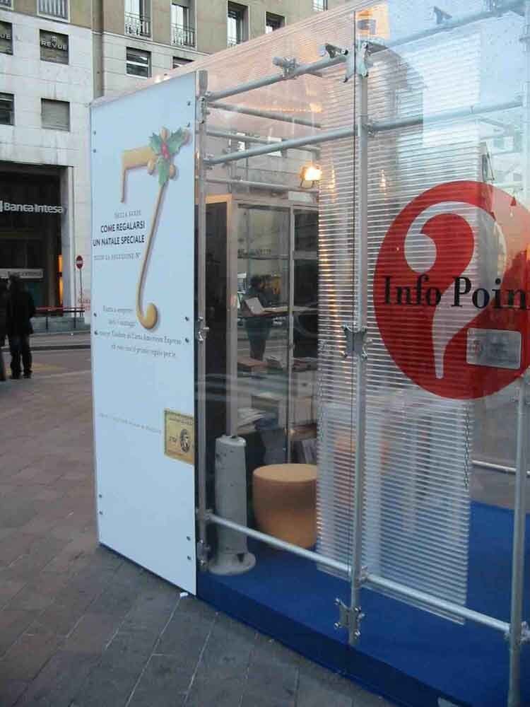 pareti divisorie per stand e fiere
