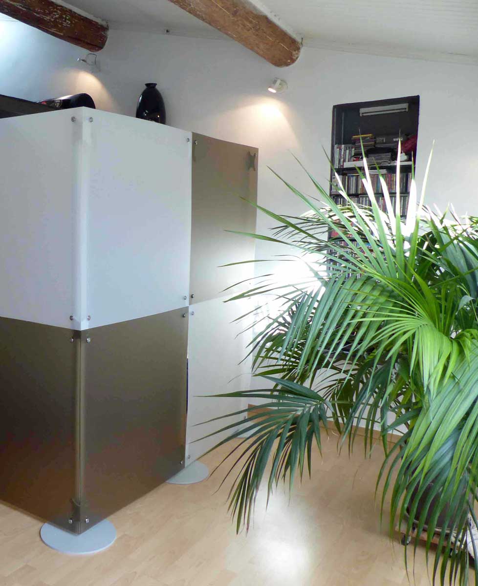 pareti divisorie per reception e sale d'attesa