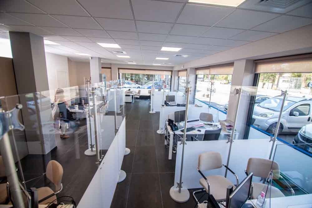 pareti divisorie per uffici