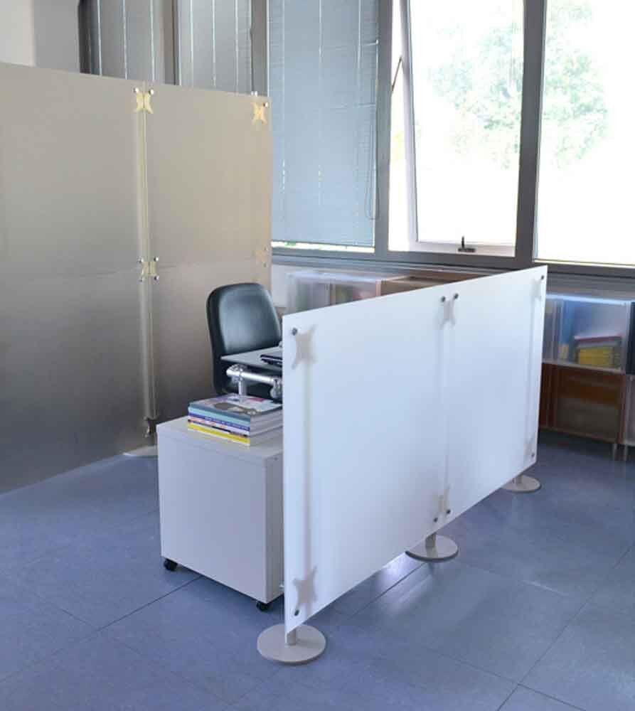 pannello divisorio per scrivania ufficio