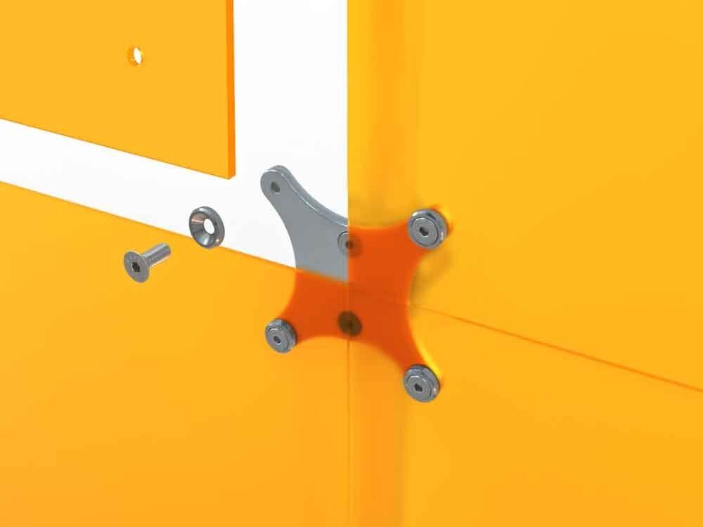 pareti componibili accessori razza di connessione pannelli in piano