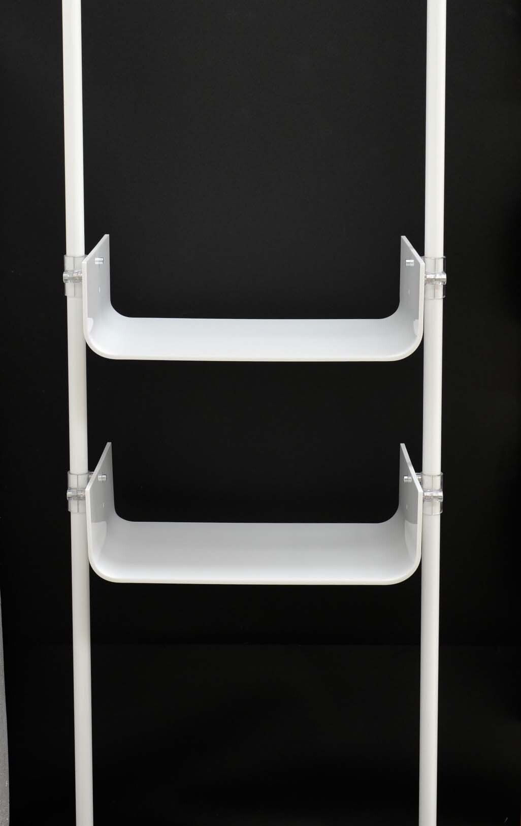 scaffalatura componibile per negozi