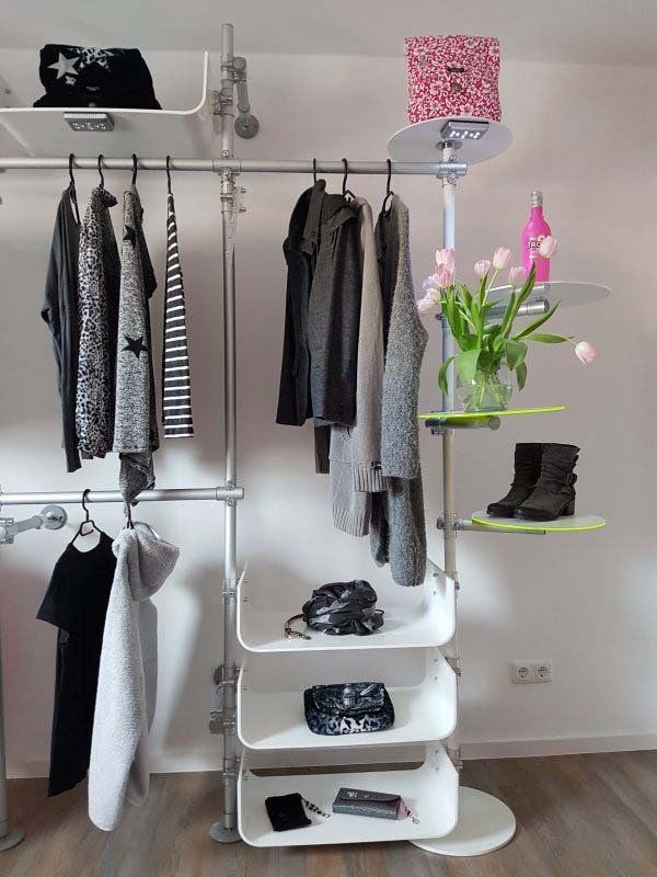 scaffalatura componibile per negozi