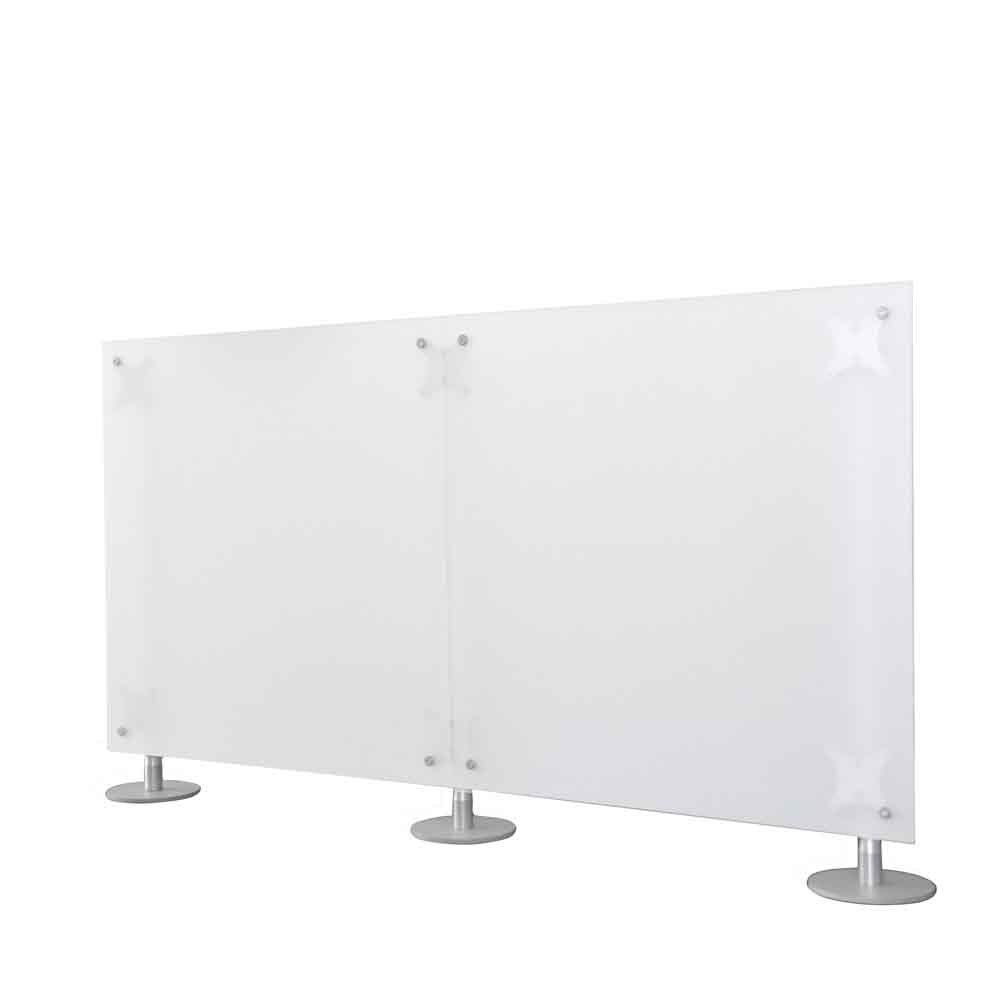 paretina dritta bassa autoportante colore bianco