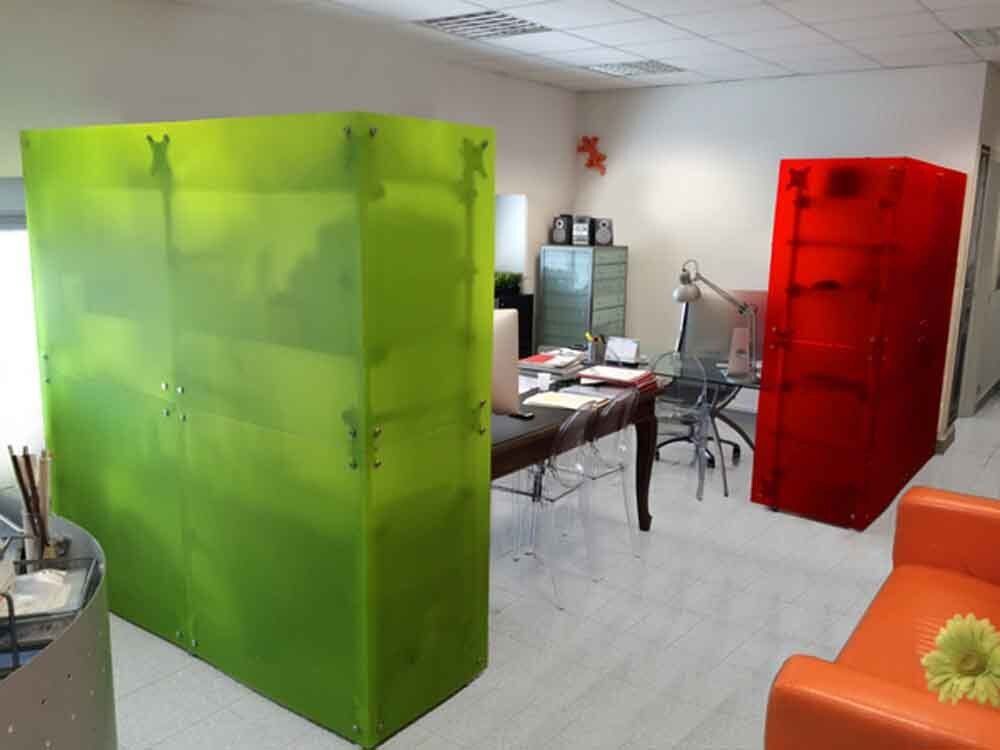 pareti attrezzate ufficio